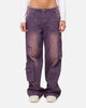 XXIII Women's Corporal Cargo Jeans Purple