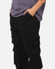 Saint Morta Modern Utility Cargo Pants Washed Black