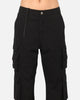 Saint Morta Modern Utility Cargo Pants Washed Black