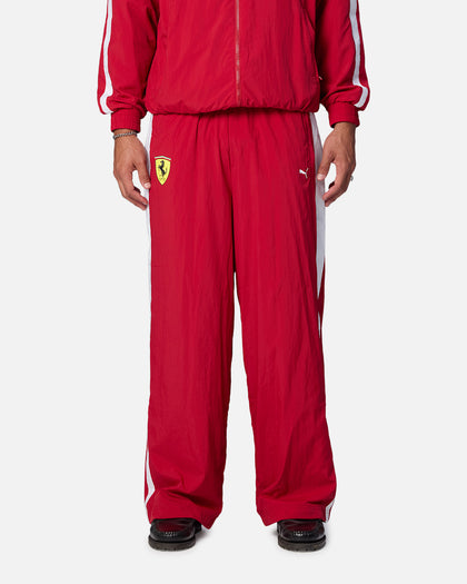 Puma X Scuderia Ferrari Drivers T7 Oversized Pants Cherry