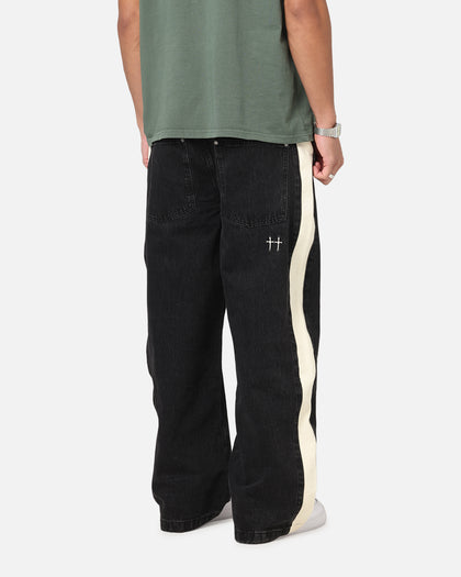 Saint Morta Amplus Sidewinder Jeans Black/Off White