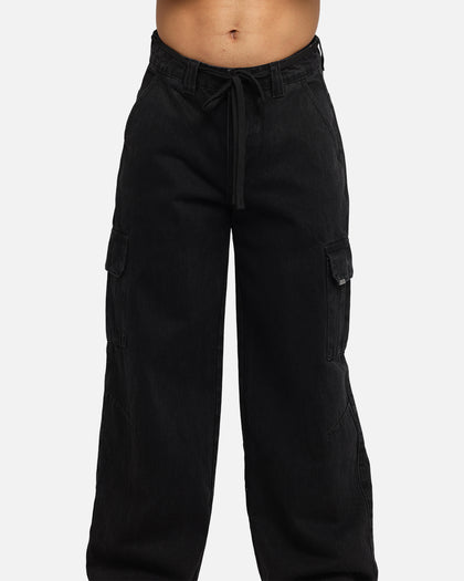Saint Morta Baggy Cargo Pants Black