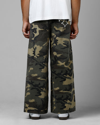 Loiter Skate Jeans Washed Camo