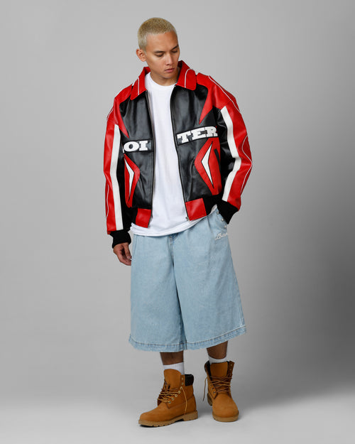 Loiter 3 Quarter Shorts Light Wash