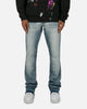 MNML B484 Flare Denim Jeans Blue