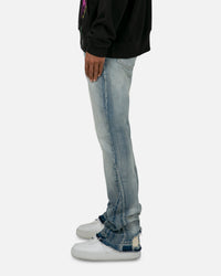 MNML B484 Flare Denim Jeans Blue