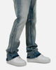 MNML B484 Flare Denim Jeans Blue