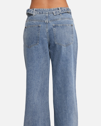 XXIII Women's Baggy Jeans Blue Denim