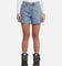 XXIII Women's High Cut A-Line Denim Shorts Blue Denim