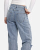 XXIII Women's Straight Leg Jeans Blue Denim