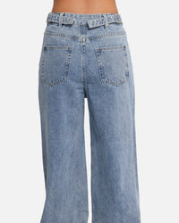 XXIII Women's Wide Leg Jeans Blue Denim