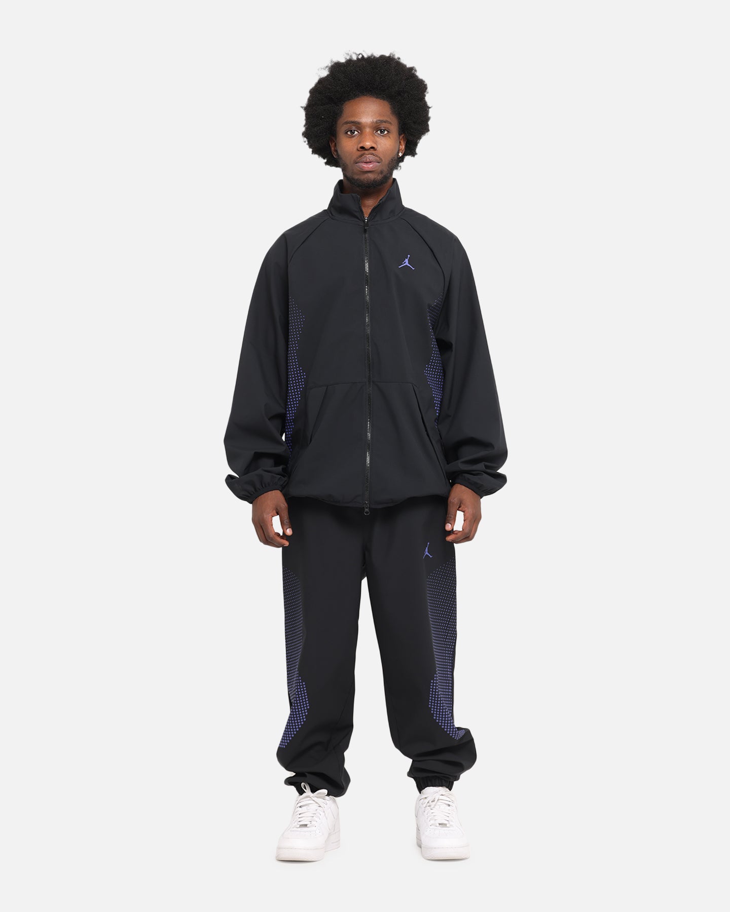 Jordan Sport Jam Warm-Up Pants Black/Purple | Culture Kings NZ