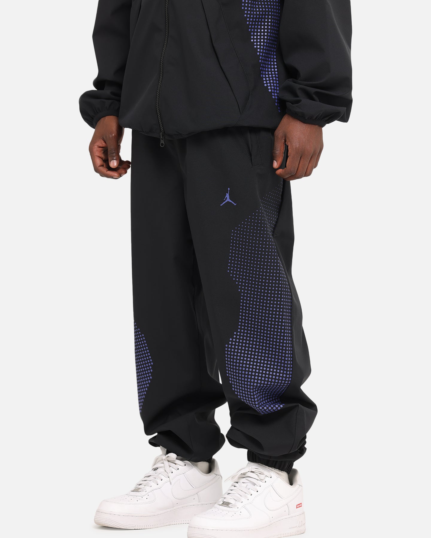 Jordan Sport Jam Warm-Up Pants Black/Purple | Culture Kings NZ