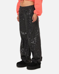 Reebok X Angel Reese Women's Hoop Pants Washed Black