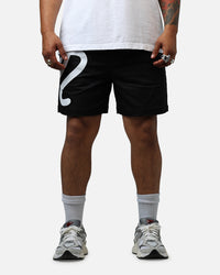 Malbon Menton Nylon Shorts Black