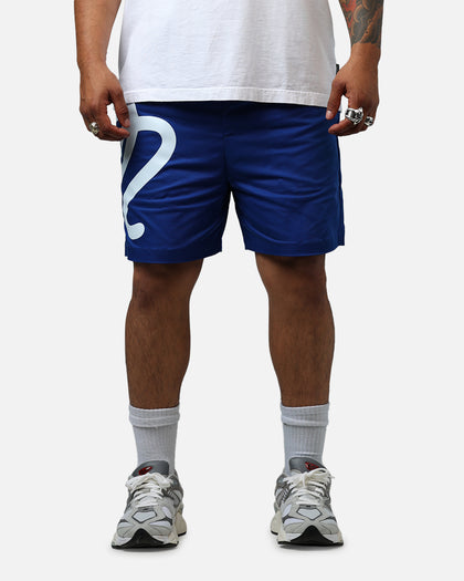 Malbon Menton Nylon Shorts Blue