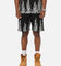 Playboy Gothic Flames Shorts Black