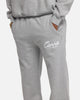 Carre Prestige Script Sweatpants Grey Marle