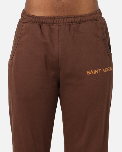Saint Morta Sacred Script Track Pants Brown