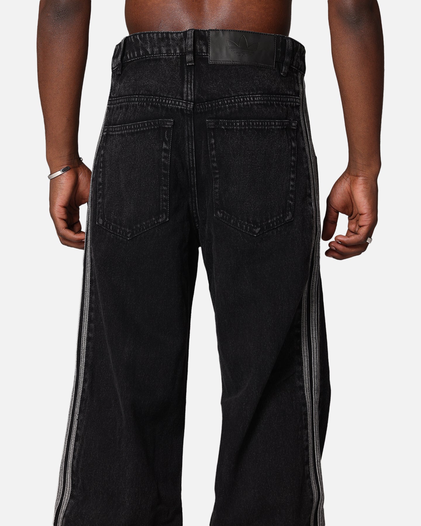 Adidas Adicolor Denim Firebird Pants True Black | Culture Kings NZ