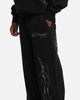 Ed Hardy Cyber Rhinestone Track Pants Black