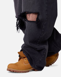 MNML Blowout Rave Denim Jeans Vintage Black