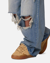 MNML Blowout Rave Denim Jeans Vintage Blue