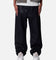 MNML Ultra Baggy Denim Jeans Waxed Black