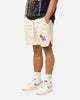 Saint Morta Gothic Monogram Nylon Shorts Dirty Blonde