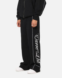 Carre Script Trackpants Black
