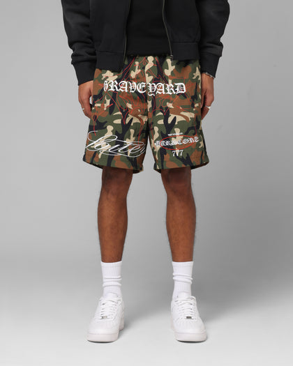 Loiter Hardcore Walk Shorts Camo
