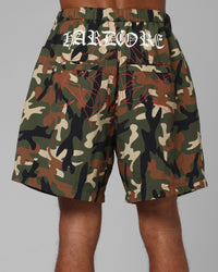 Loiter Hardcore Walk Shorts Camo