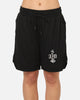Saint Morta Gothic Stack Basketball Shorts Black
