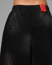 Loiter Purity Sweatpants Washed Black