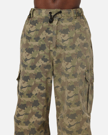 Carre Baggy Cargo Pants Camo