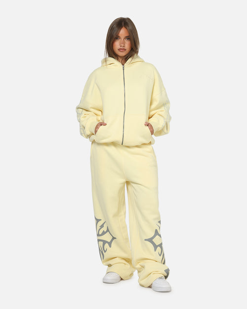 Ed Hardy Trinity Sweatpants Butter Yellow