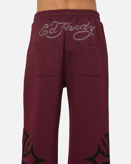 Ed Hardy Trinity Sweatpants Plum