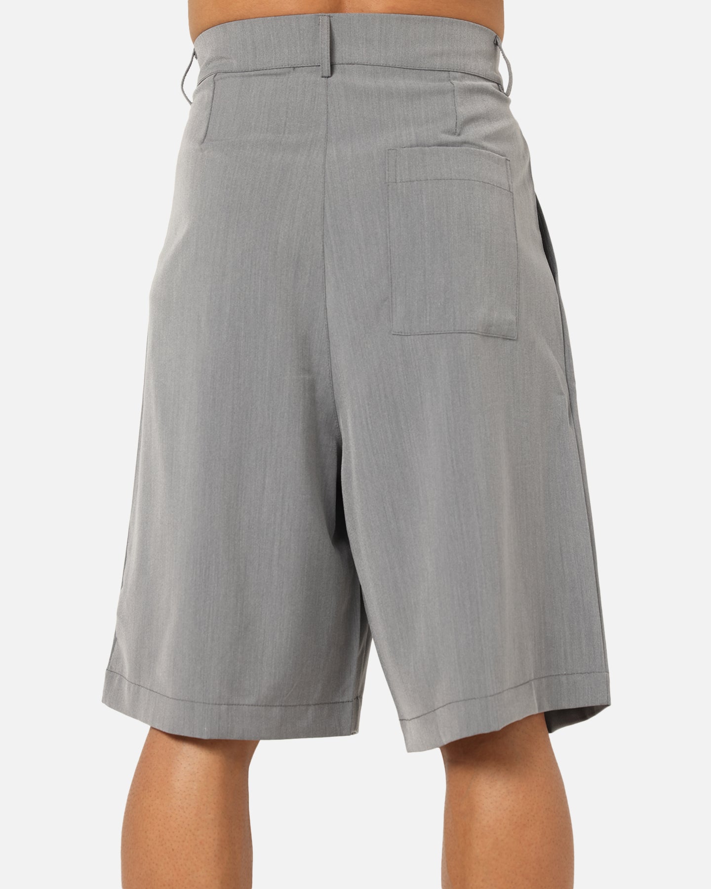 XXIII Baggy Pleated Shorts Grey | Culture Kings NZ