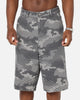 XXIII Wide Leg Denim Shorts Digi Camo