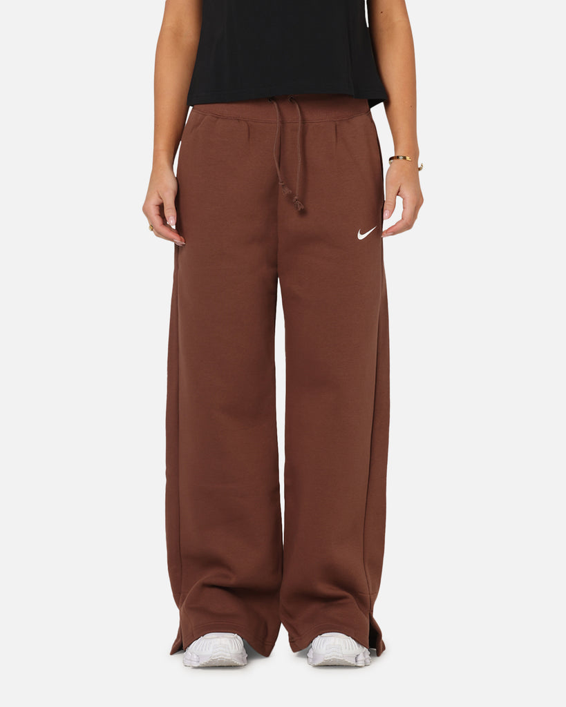 【BROWN】REVERSIBLE NYLON*FLEECE PANTS Club Open-Hem Fleece Pants | SNIPES