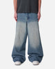 MNML Baggy Washed Rave Denim Jeans Medium Blue
