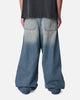 MNML Baggy Washed Rave Denim Jeans Medium Blue