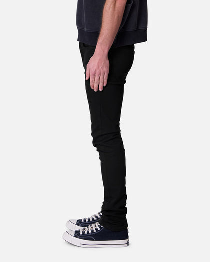 MNML Raw Skinny Denim Jeans Rinsed Black
