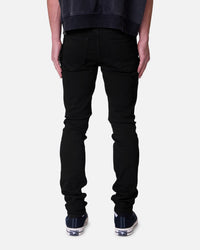 MNML Raw Skinny Denim Jeans Rinsed Black