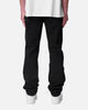 MNML Raw Straight Denim Jeans Rinsed Black