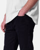 MNML Raw Straight Denim Jeans Rinsed Black