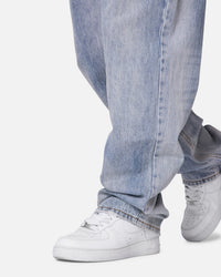 MNML Ultra Baggy Denim Jeans Light Blue