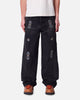 MNML V734 Western Jewel Denim Jeans Washed Black