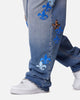 MNML Baggy Fleur Denim Jeans Blue