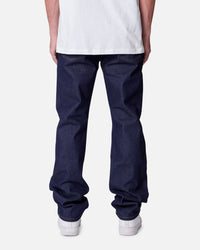 MNML Raw Straight Denim Jeans Rinsed Indigo
